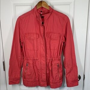 GAP pink cotton jacket size small